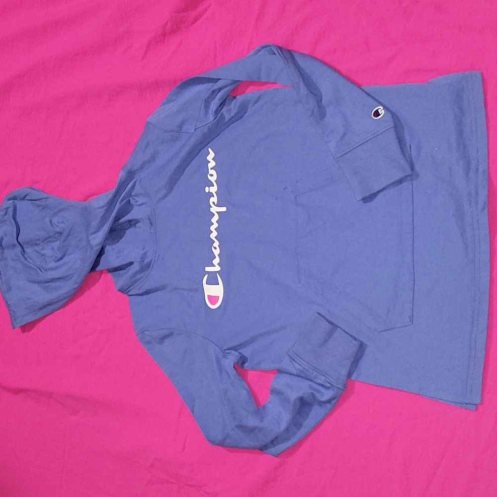 LITTLE GIRLS CHAMPION HOODIE